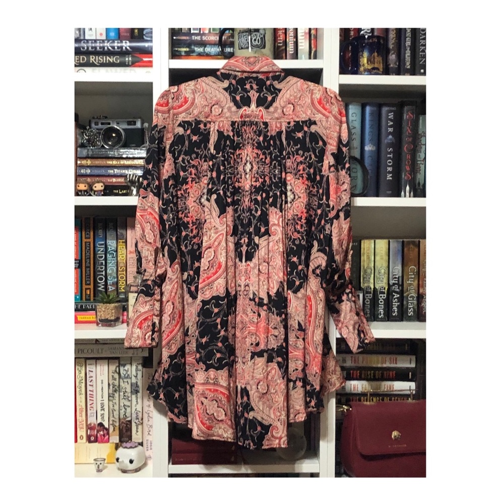 🛑 SOLD Free people paisley blouse - Picture 3 of 8
